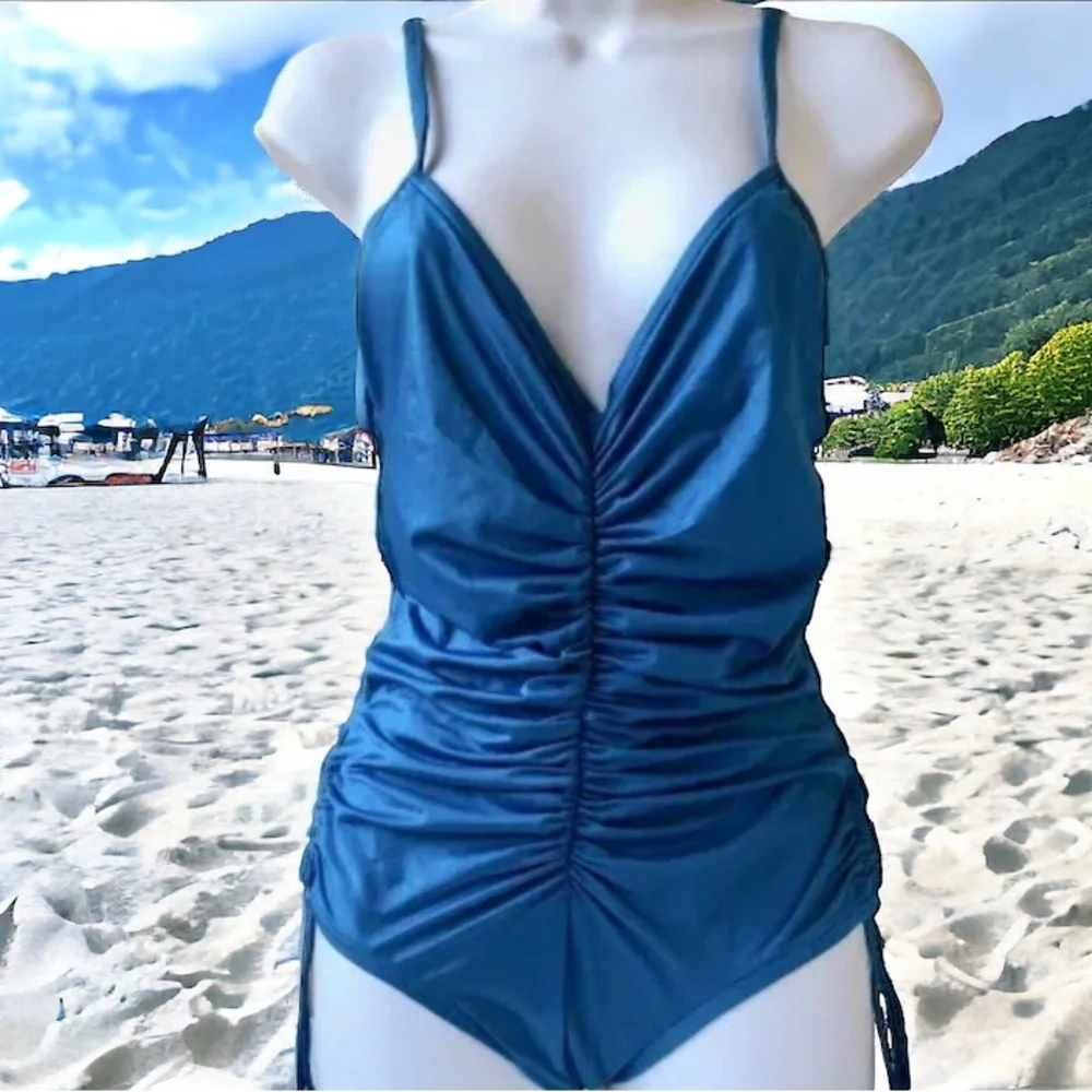 ROSE MARIE REID One Piece Swimsuit Vintage 80's